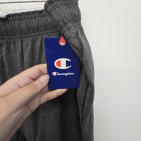 Champion Men's 3XB Gray Elastic Waist Stretch Sweatpants (A20) - Picture 2 of 8